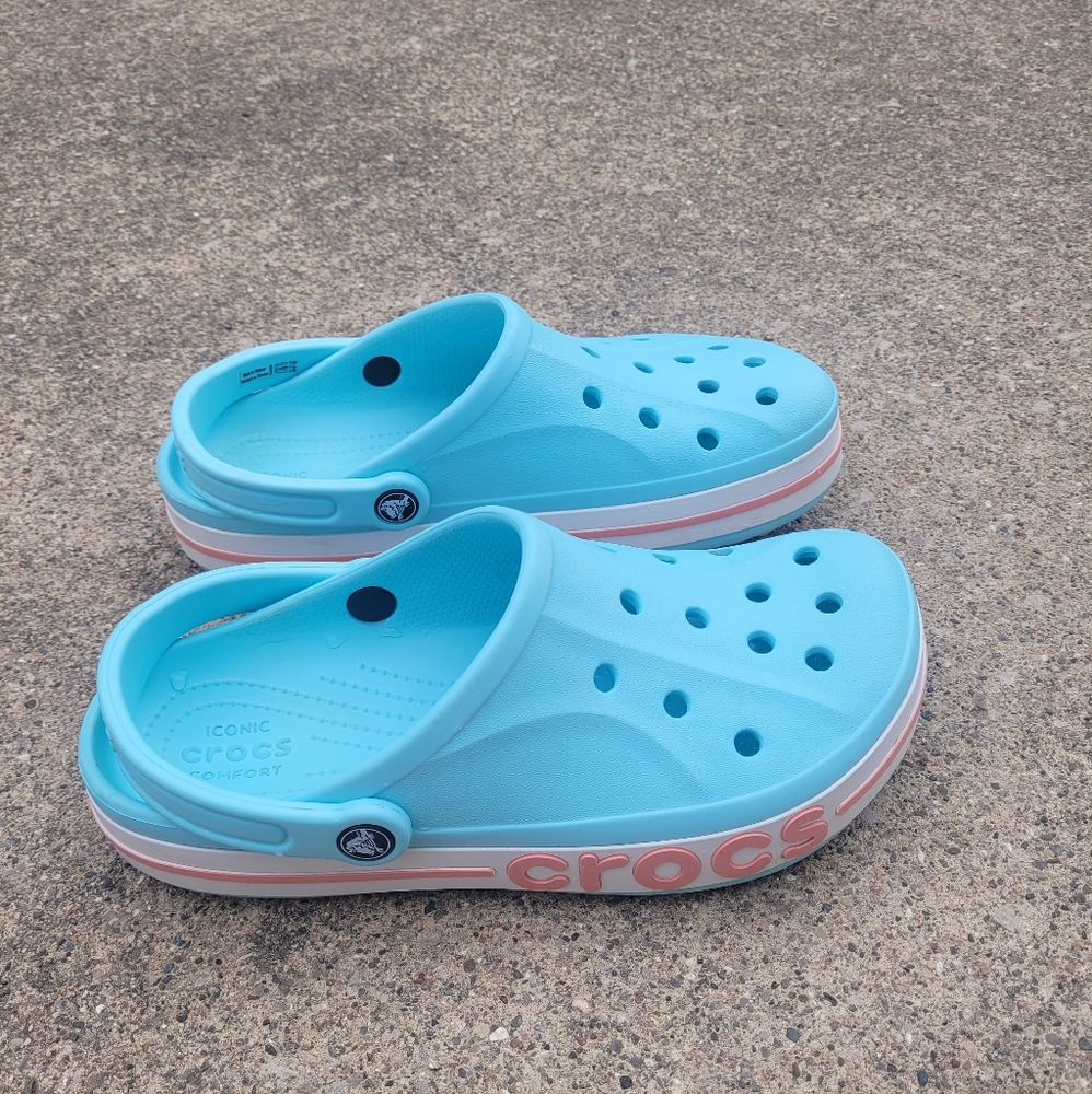 Blue Crocs